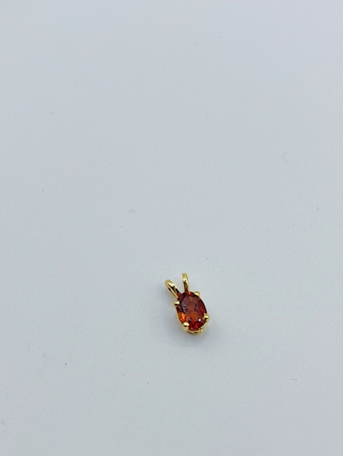 [H1.7 citrine yellow] PENDANT LASSO Gem Citrine Yellow 
