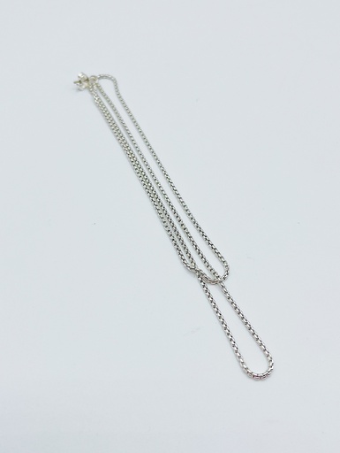 [O1.105 silver] EARRING LASSO Swing O1.105 (1 PIECE) (kopie) silver