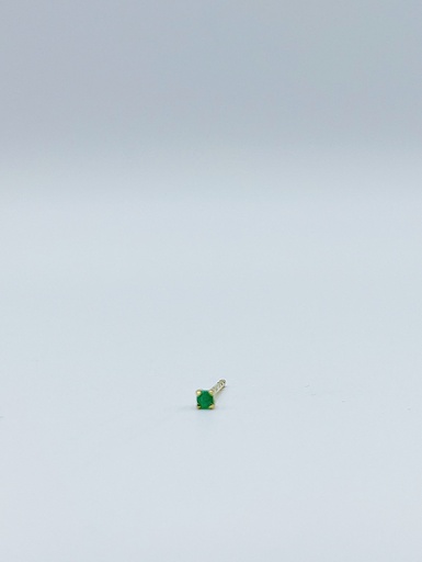 [O1.18kt.9 smaragd] EARSTUD LASSO Citrine 