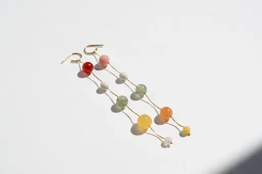 [O19.17] EARRINGS Mussels & Muscels O19.17 Pearl  