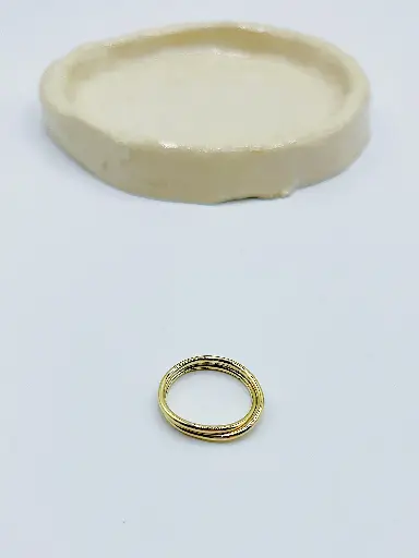 [R1.2 18kt yellow] RING LASSO R1.2 18kt Yellow Gold