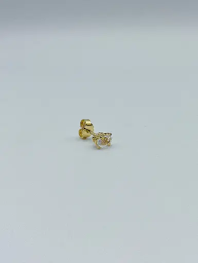 [O1.10 tourmaline] EARRING LASSO  O1.10 Tourmaline