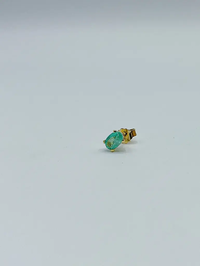 [O1.10 Emerald] EARRING LASSO  O1.10 Emerald