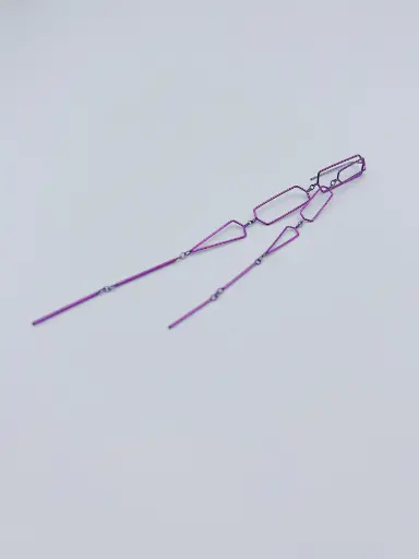 [O9.18 blue purple] EARRING Emma Gregory