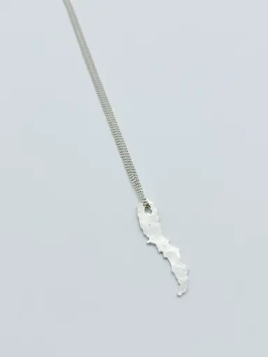 [H1.6 large silver] PENDANT LASSO Sommen - Mossön