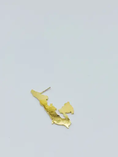 [O1.129 yellow] EARRING LASSO Sommen - Bäcka Öar