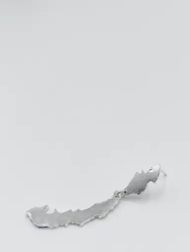 [O1.128 1 silver] EARRING LASSO Sommen - Haröarna