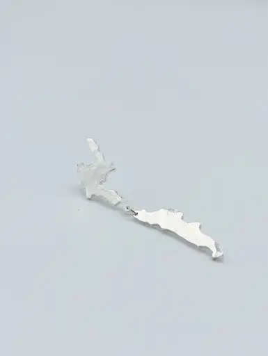 [O1.128 2 silver] EARRING LASSO Sommen - Haröarna