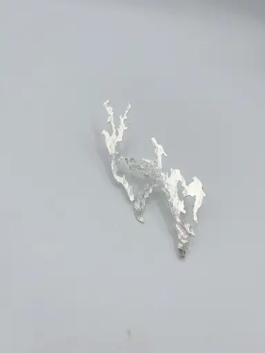 [B1.1 silver] BROOCH LASSO Sommen