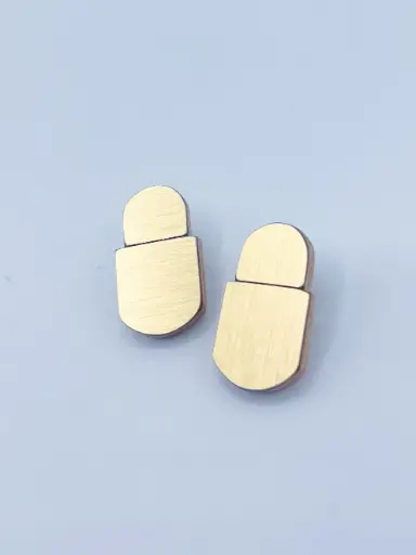 [O40.94 gold] EARRINGS Karen Vanmol 