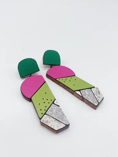 [O40.100] EARRINGS Karen Vanmol