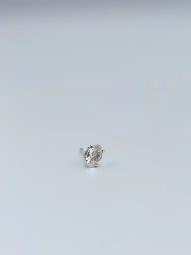 [O1.10 bergkristal] Earring LASSO