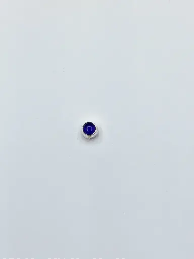 [O1.34 silver lapis] Oorbel LASSO