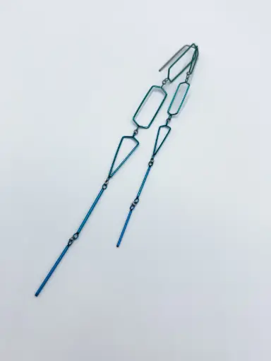 [O9.18 green blue] Earring