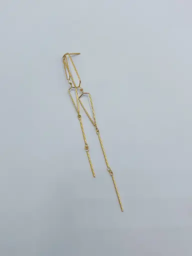 [O9.18 goldplated medium] Oorbel 