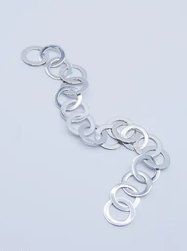 [O1.146 silver] Earring LASSO