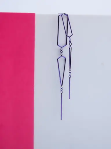 [O9.20 purple] Earring